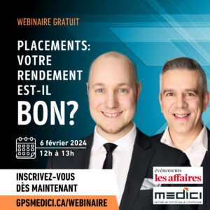 Webinaire gratuit sur le rendement