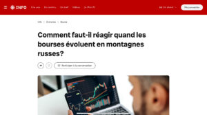 Volatilité boursière sur Radio-Canada