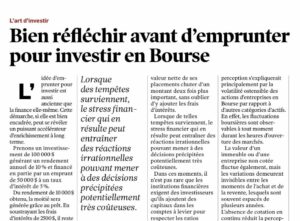 Article de Lucas Blouin dans Les Affaires