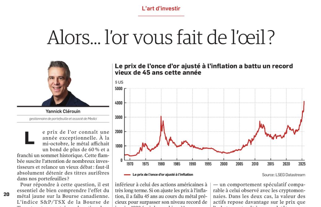 Faut-il absolument détenir de l’or dans son portefeuille ?
